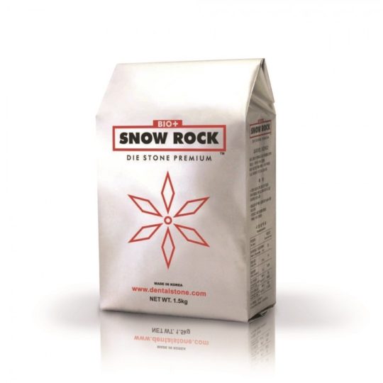 Gesso Snow Rock Tipo IV 1,5Kg – Odonto Mega