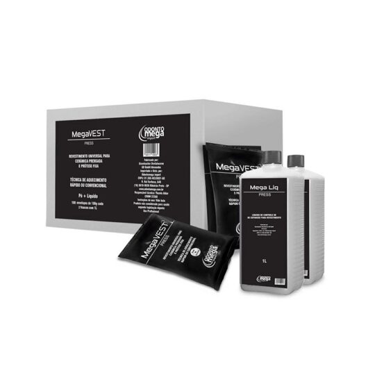 Revestimento Megavest Kit 10Kg + 2L - Odontomega
