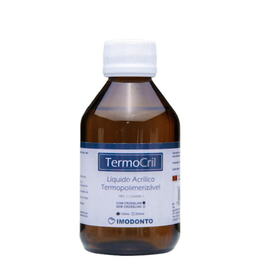 Resina TermoCril Líquido c/ Crosslink 120ml - Imodonto