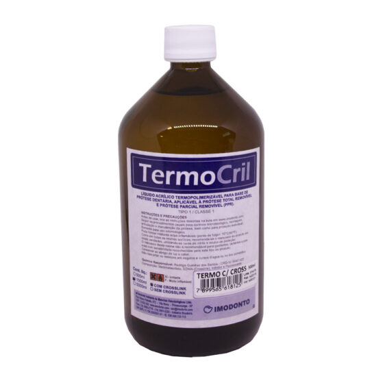 Resina TermoCril Líquido c/ Crosslink 1L - Imodonto
