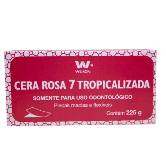 Cera 7 Rosa Tropicalizada 225g Wilson - Polidental