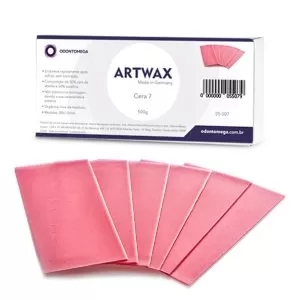 Cera 7 Rosa 500g Artwax - Odonto Mega