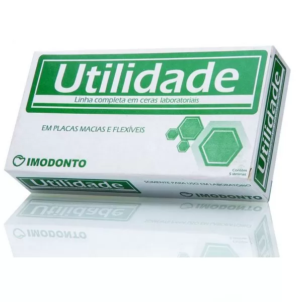 Cera Utilidade c/ 5 Lâminas Vermelha - Imodonto